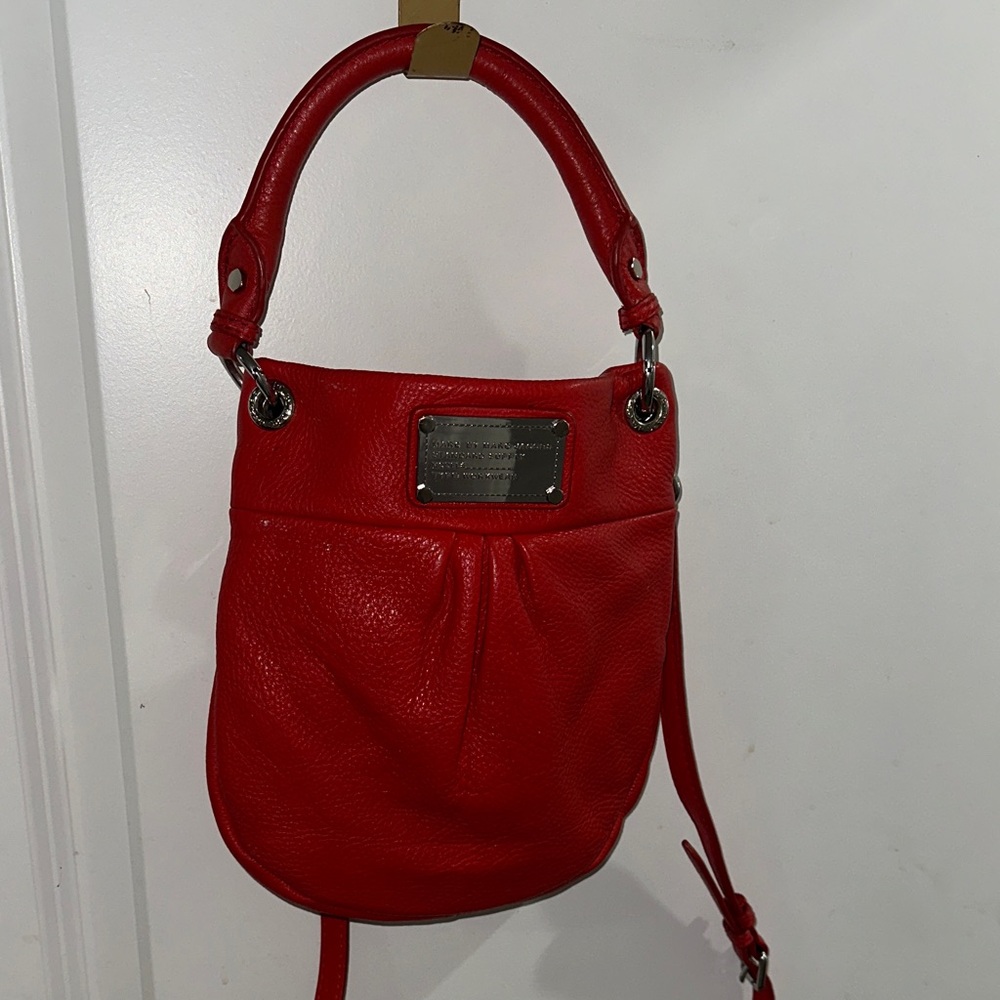 Marc by Marc Jacobs Red Leather Crossbody  Bag